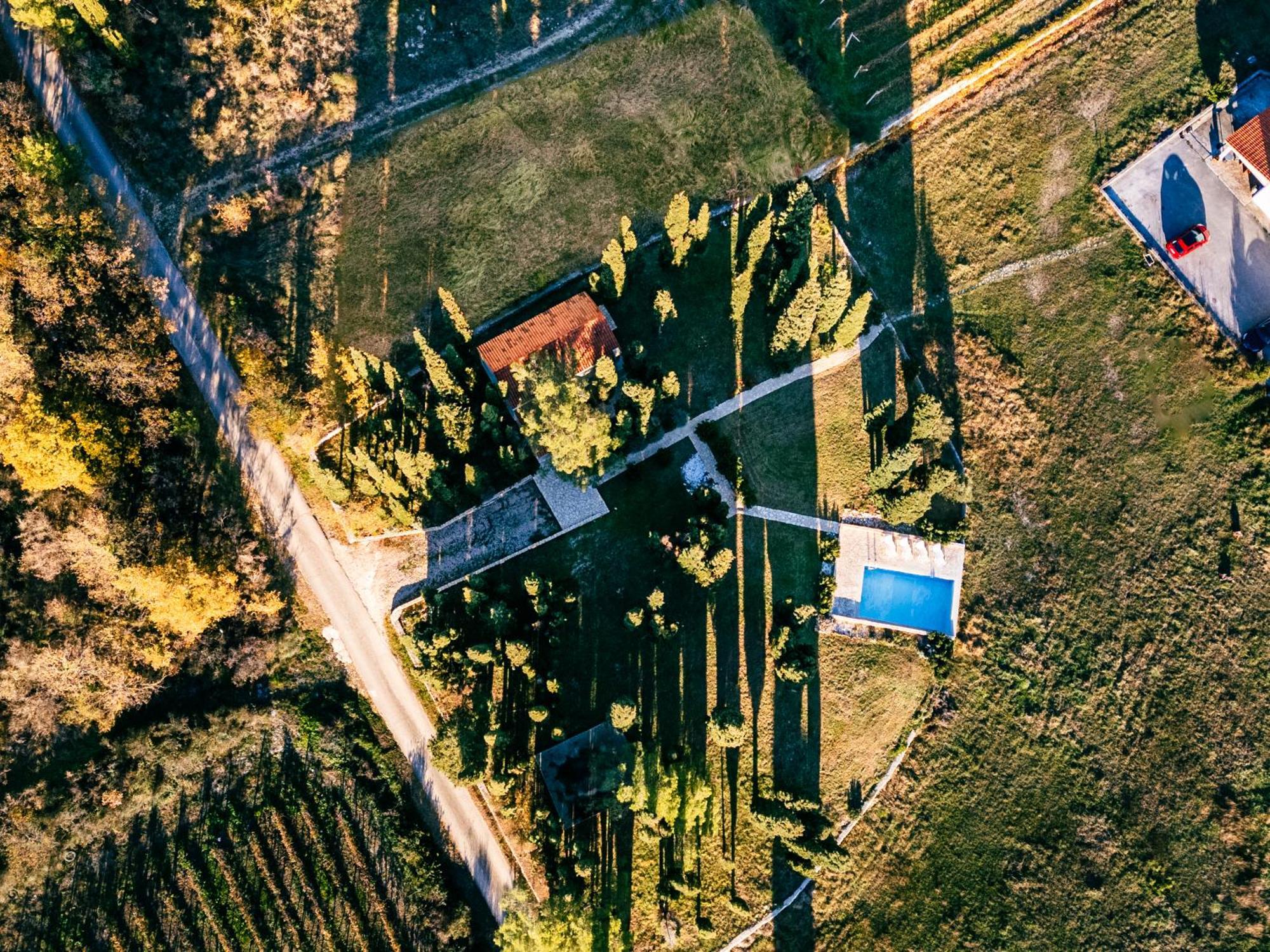 Country House Uros In Nature With Pool Lovorno Esterno foto